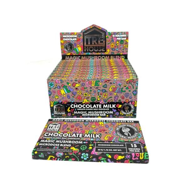 TRE House Magic Mushroom Blend Microdose 50g Chocolate Bars - Image 5